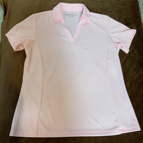 Lady Hagan Golf/Pickleball Hydro-Dri Sz M Pink Short Sleeve - Picture 3 of 6
